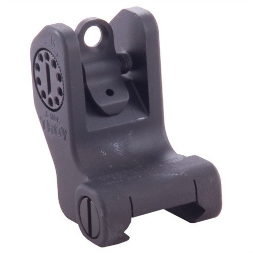 AR-15 TACTICAL BATTLE REAR SIGHT - TROY INDUSTRIES AR-15 FIXED TACTICAL BATTLE REAR SIGHT BLACK