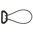 BLUE FORCE GEAR UNIVERSAL LOOP, SHORT 3.25"