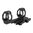 AMERICAN DEFENSE MANUFACTURING 30MM 0 MOA 2" CANTILEVER MOUNT, BLACK