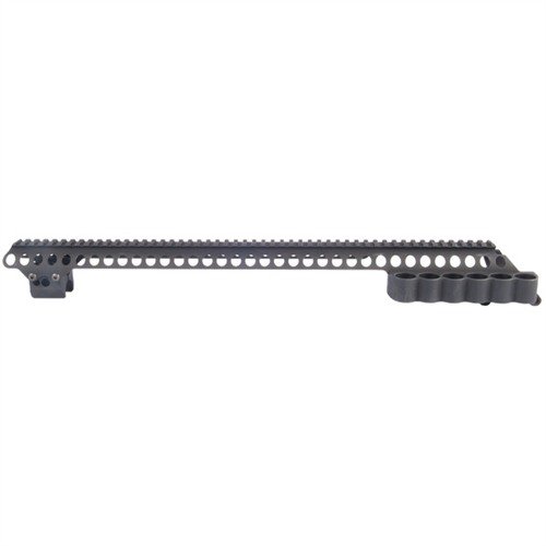 SHOTGUN SURESHELL CARRIER & 20" RAIL - MESA TACTICAL PRODUCTS REMINGTON 870 SURESHELL CARRIER & RAIL