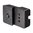 HARRISON DESIGN & CONSULTING NOVAK-CUT REAR SIGHT, SQUARE NOTCH 2-DOT TRITIUM