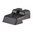 HARRISON DESIGN & CONSULTING NOVAK-CUT REAR SIGHT, SQUARE NOTCH 2-DOT TRITIUM