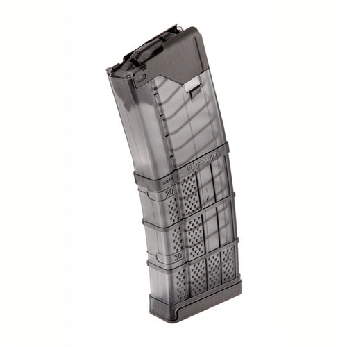 LANCER SYSTEMS AR-15 L5AWM MAGAZINE 223/5.56 30RD POLYMER SMOKE GRAY