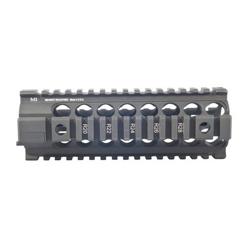 AR-15/M16 TWO-PIECE CARBINE LENGTH FREE-FLOAT FOREND - MIDWEST INDUSTRIES GEN 2, 2-PIECE CARBINE LENGTH FREE-FLOAT FOREND