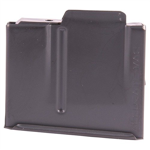 SHORT ACTION AICS MAGAZINE 308 WINCHESTER - ACCURATE MAG SHORT ACTION AICS MAGAZINE 308 WINCHESTER 5RD STEEL BLACK