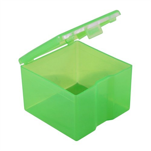 PISTOL CAST BULLET BOX - MTM CASE-GARD CAST BULLET BOX PISTOL 9MM LUGER-45 ACP 160 GREEN