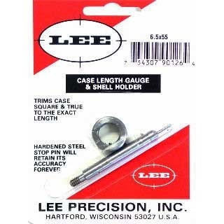 CASE LENGTH GAUGES - LEE PRECISION LEE LENGTH GAUGE/ SHELLHOLDER, 6.5X55 SWEDE