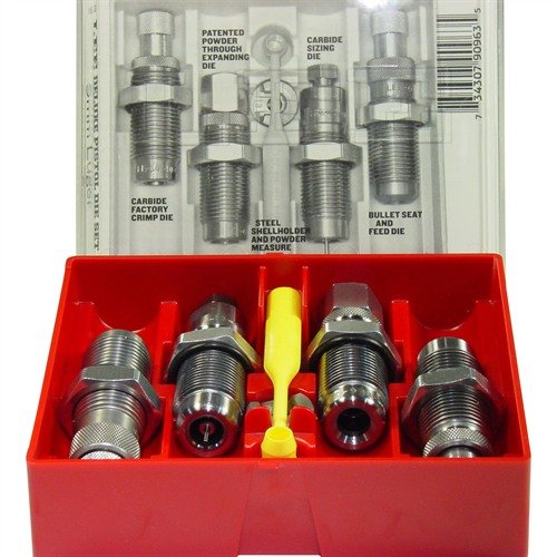 4 DIE - DELUXE PISTOL DIE SET - LEE PRECISION 40 S&W CARBIDE 4-DIE SET