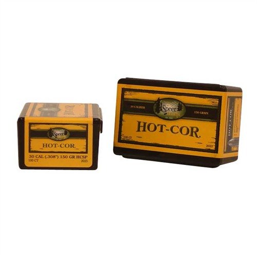 HOT-COR 30 CALIBER (0.308") SPITZER BULLETS - SPEER 30 CALIBER (0.308") 150GR SPITZER 100/BOX