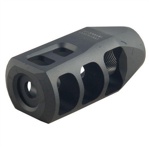 AR .308 M11 MUZZLE BRAKE 30 CALIBER - PRECISION ARMAMENT M11 MUZZLE BRAKE 30 CALIBER 5/8-24 SS BLACK