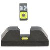 CAP NIGHT SIGHT SETS FOR GLOCK® - GREEN SIGHT SET FOR GLOCK® SMALL FRAME