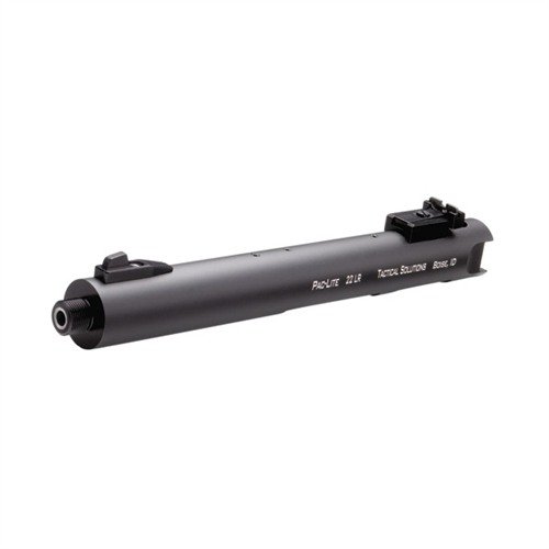 TACTICAL SOLUTIONS, LLC PAC-LITE 4.5" TE BLACK NO FLUTES