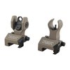 AR-15  HK-STYLE FRONT SIGHT SET - AR-15  FLIP-UP HK-STYLE FRONT SIGHT SET DARK EARTH