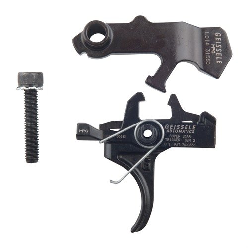 SUPER SCAR TRIGGER - GEISSELE AUTOMATICS SUPER SCAR 2-STAGE CURVED TRIGGER FOR FN SCAR
