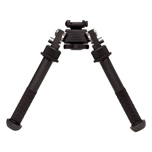 V8 ATLAS BIPODS - ACCU-SHOT PICATINNY MOUNT V8 ATLAS BIPOD BLACK