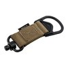 MS1/MS3® QD APAPTER FITS PARACLIP FOR 2-TO-1 POINT SLING CONVERT - MS1 SINGLE POINT QD ADAPTER, COYOTE