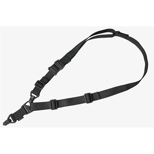 MS3® GEN2 MULTI-MISSION SINGLE/TWO-POINT RIFLE SLING - MAGPUL MS3 GEN2 MULTI MISSION ONE/TWO-POINT RIFLE SLING BLACK