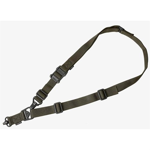 MS3® GEN2 SINGLE QD MULTI-MISSION ONE/TWO-POINT RIFLE SLING - MAGPUL MS3 GEN2 SINGLE QD ONE/TWO-POINT RIFLE SLING RANGER GREEN