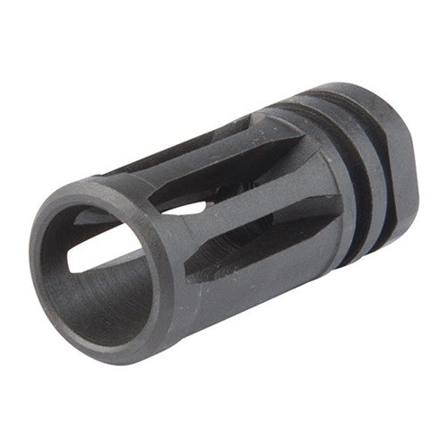 AR-15 EXTENDED A2 FLASH SUPPRESSOR 22 CALIBER - BRAVO COMPANY EXTENDED A2 FLASH SUPPRESSOR 22 CALIBER 1/2-28 STEEL BLACK
