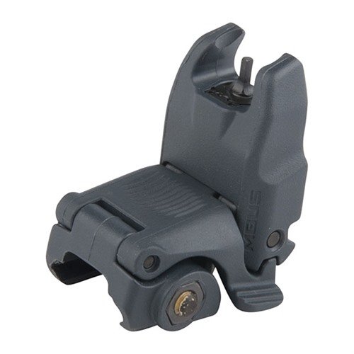 AR-15 FLIP-UP MBUS GEN 2 FRONT SIGHT - MAGPUL MBUS FRONT SIGHT FLIP-UP POLYMER FOR AR-15 STEALTH GRAY