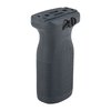 PICATINNY RVG RAILED VERTICAL GRIP - RVG RAILED VERTICAL GRIP PICATINNY POLYMER STEALTH GRAY