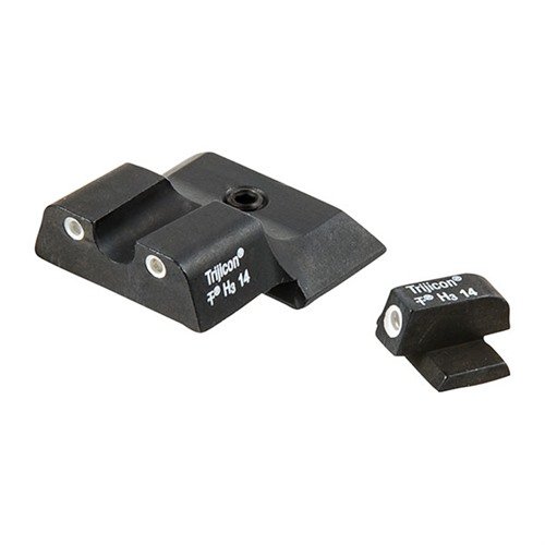 S&W M&P CLASSIC TRITIUM NIGHT SIGHT SET - AMERIGLO FITS SMITH & WESSON M&P SHIELD