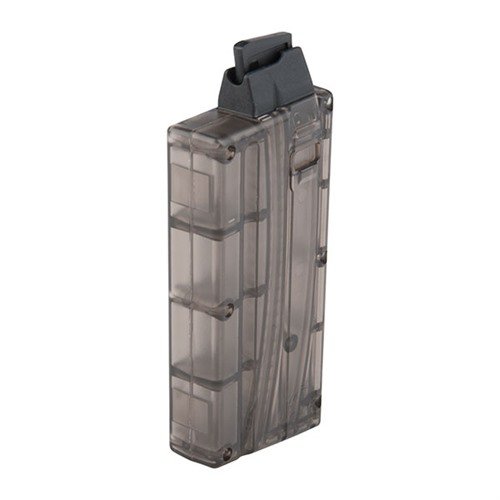 AR-15 10RD SONIC WELD MAGAZINE 22LR - BLACK DOG MACHINE AR-15 SONIC WELD MAGAZINE 22LR 10RD POLYMER SMOKE GRAY