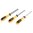 RAMRODZ INC. DIAMOND-COATED FLEXIBLE FLAT FILE ASSORTMENT 3 PACK