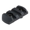 AR-15 PICATINNY M-LOK RAIL ALUMINUM - M-LOK RAIL 3-SLOT PICATINNY 1.5" ALUMINUM FOR AR-15 BLACK