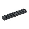 AR-15 PICATINNY M-LOK RAIL ALUMINUM - M-LOK RAIL 9-SLOT PICATINNY 3.875" ALUMINUM FOR AR-15 BLACK