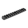 AR-15 PICATINNY M-LOK RAIL POLYMER - M-LOK RAIL 11-SLOT PICATINNY 4.9" POLYMER FOR AR-15 BLACK