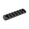 AR-15 PICATINNY M-LOK RAIL POLYMER - M-LOK RAIL 7-SLOT PICATINNY 3.3" POLYMER FOR AR-15 BLACK