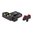 L.P.A. SIGHTS COLT A1,70S,CLONES FIBER OPTIC ADJUSTBLE SIGHT SET