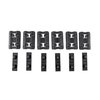 RAIL COVER TYPE 2 M-LOK® POLYMER FOR AR-15 - RAIL COVER TYPE 2 M-LOK POLYMER 1.5" FOR AR-15 BLACK 6/PACK