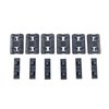 RAIL COVER TYPE 2 M-LOK® POLYMER FOR AR-15 - RAIL COVER TYPE 2 M-LOK POLYMER 1.5" FOR AR-15 GRAY 6/PACK