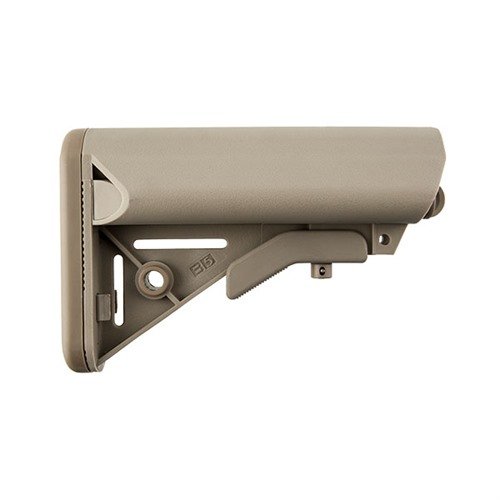 AR-15 ENHANCED SOPMOD STOCK COLLAPSIBLE MIL-SPEC - B5 SYSTEMS AR-15 ENHANCED SOPMOD STOCK COLLAPSIBLE MIL-SPEC FDE
