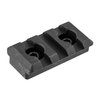 AR-15 PICATINNY M-LOK RAIL ALUMINUM - M-LOK RAIL 3 SLOT PICATINNY ALUMINUM BLACK