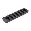 AR-15 PICATINNY M-LOK RAIL ALUMINUM - M-LOK RAIL 7 SLOT PICATINNY ALUMINUM BLACK
