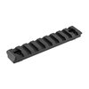 AR-15 PICATINNY M-LOK RAIL ALUMINUM - M-LOK RAIL 9 SLOT PICATINNY ALUMINUM BLACK