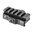 AMERICAN DEFENSE MANUFACTURING AD-170-VPG 5-LUG PICATINNY RISER MOUNT STANDARD LEVER BLACK