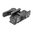 AMERICAN DEFENSE MANUFACTURING AD-170-VPG 5-LUG PICATINNY RISER MOUNT STANDARD LEVER BLACK