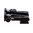 L.P.A. SIGHTS COLT 70/80/90 BLACK SERRATED ADJUSTABLE REAR SIGHT