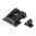 L.P.A. SIGHTS S&W M&P WHITE DOT ADJUSTABLE SIGHT SET