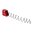 TARAN TACTICAL INNOVATIONS FIREPOWER BASE PAD KIT FOR GLOCK®, RED