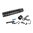 BRAVO COMPANY KMR ALPHA KEYMOD HANDGUARD, 8", BLACK