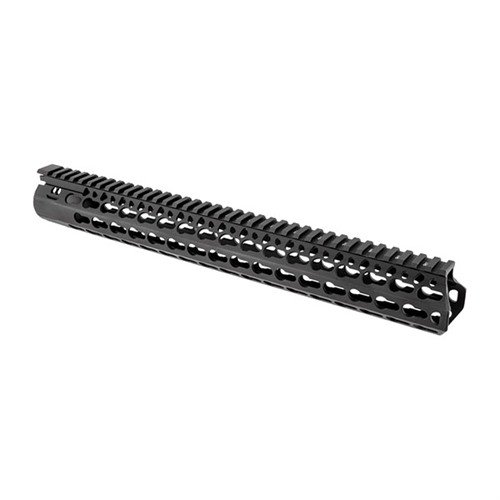 AR-15 BCMGUNFIGHTER™ KMR ALPHA KEYMOD FREE FLOAT HANDGUARDS - BRAVO COMPANY KMR ALPHA KEYMOD HANDGUARD, 15", BLACK