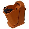 SEMI-AUTO PISTOL UPLULA MAGAZINE LOADER - UPLULA PISTOL MAGAZINE LOADER, ORANGE BROWN