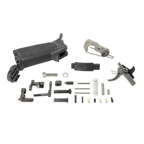 AR-15 BCMGUNFIGHTER™ ENHANCED LOWER PARTS KITS - BRAVO COMPANY BCMGUNFIGHTER AR-15 ENHANCED LOWER PARTS KIT, BLK