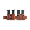 DOUBLE MAG CARRIER - DOUBLE MAG CARRIER .45 STAGGERED METAL MAG-TAN
