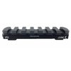 AR-15 PICATINNY M-LOK RAIL ALUMINUM - M-LOK RAIL 7 SLOT PICATINNY ALUMINUM BLACK 3.73"